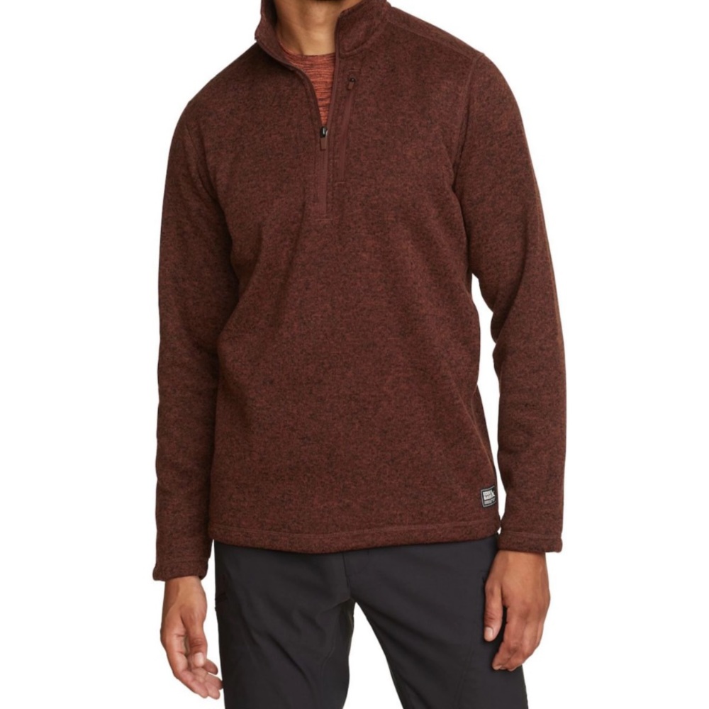 Eddie Bauer Men’s Radiator Fleece Quarter Zip Pullover